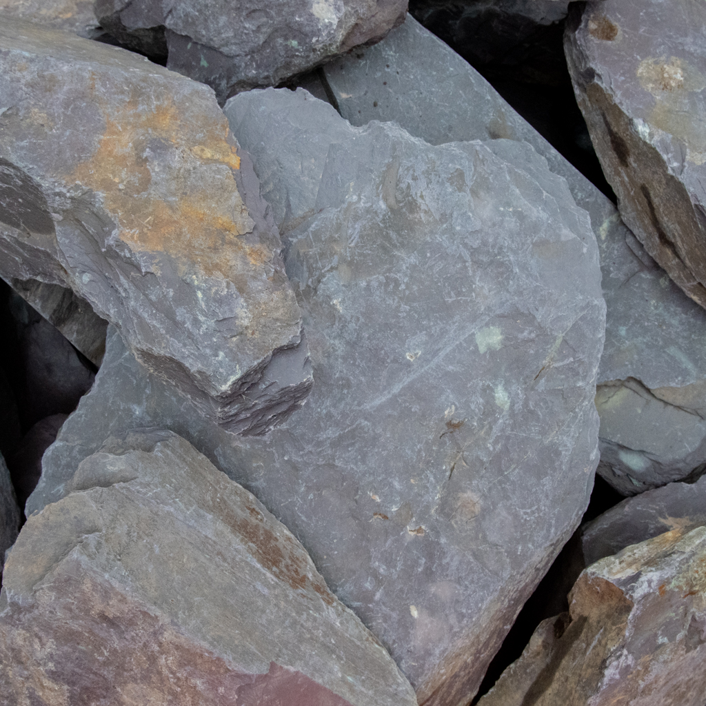 Blue Slate Rockery