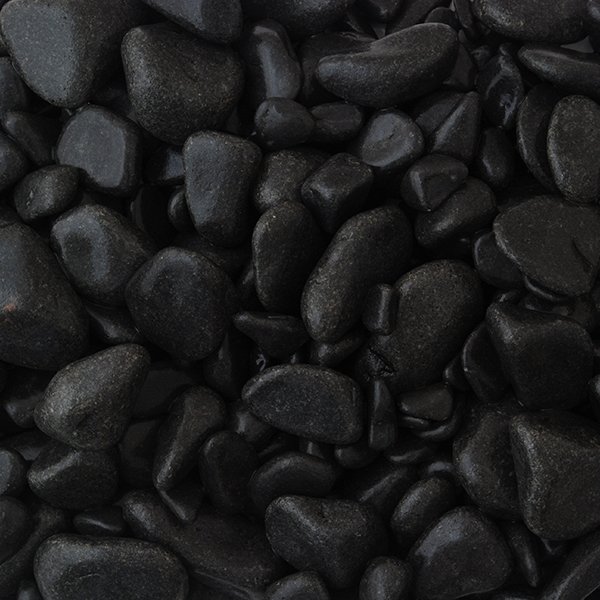 Ebony Black Pebbles -0
