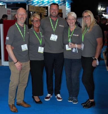 The Long Rake Spar team who attended the NMBS show