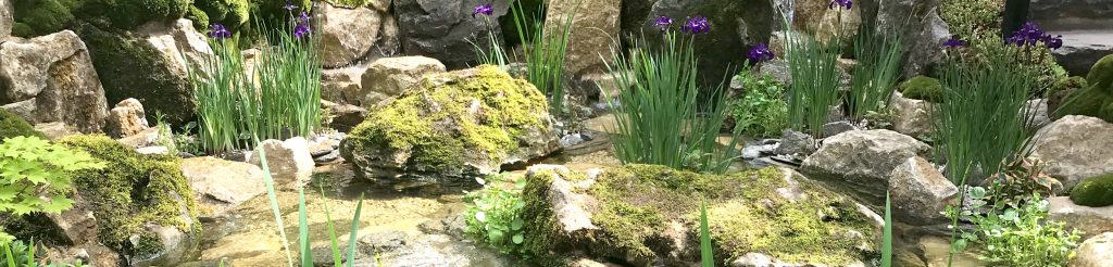 rockery and boulders